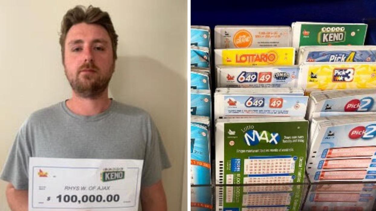 Ontario Lottery Winner Cashes In On His Luck With His First Ticket