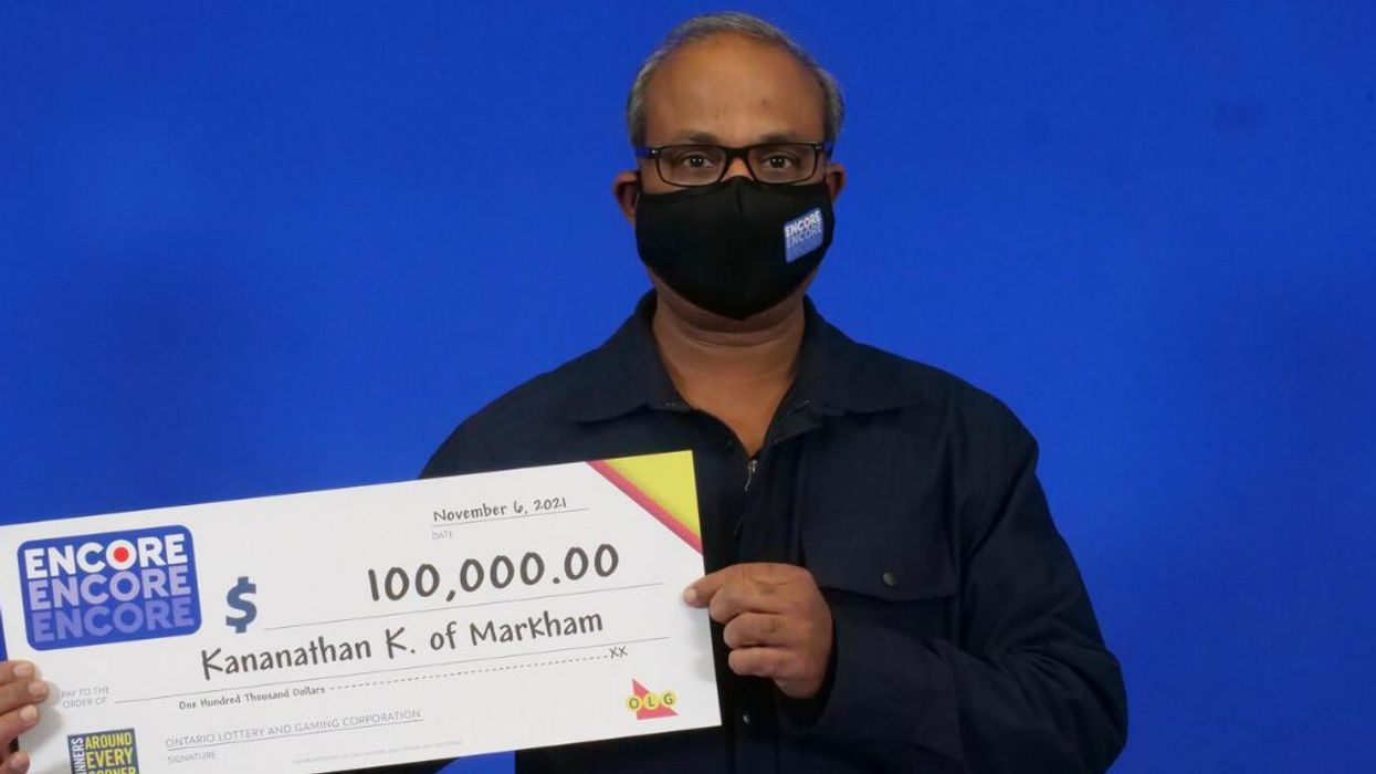 Ontario Lottery Winner Checked His Ticket At 2 Stores Because He Didn't Believe He Won