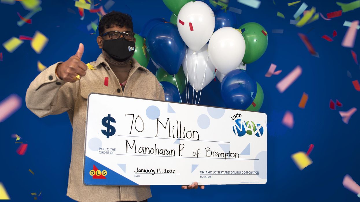 Ontario Lottery Winner From Brampton Won $70M Last Month But He Won't Be Retiring