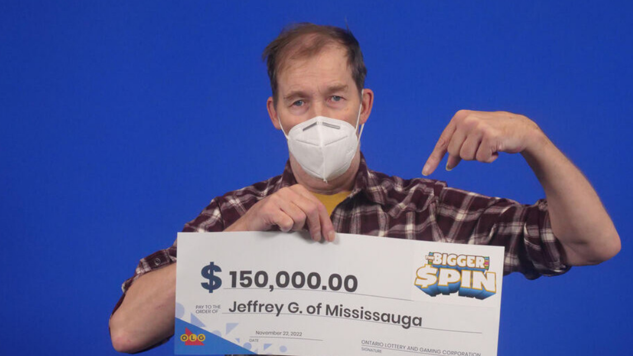 Ontario lottery winner Jeffery Gurczenski.