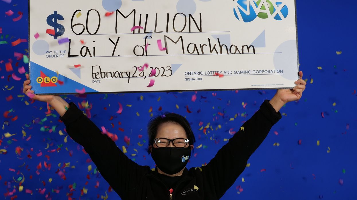 Ontario Lottery Winner, Lai Ching Yau.