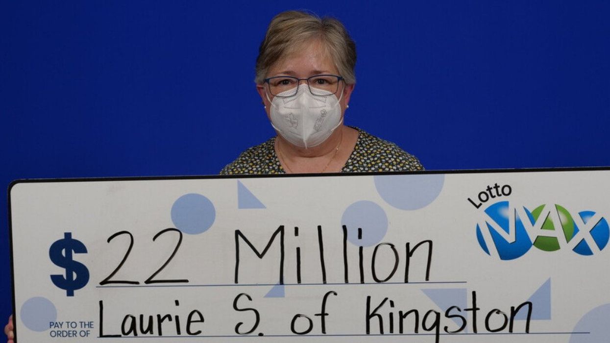 Ontario lottery winner, Laurie Scott