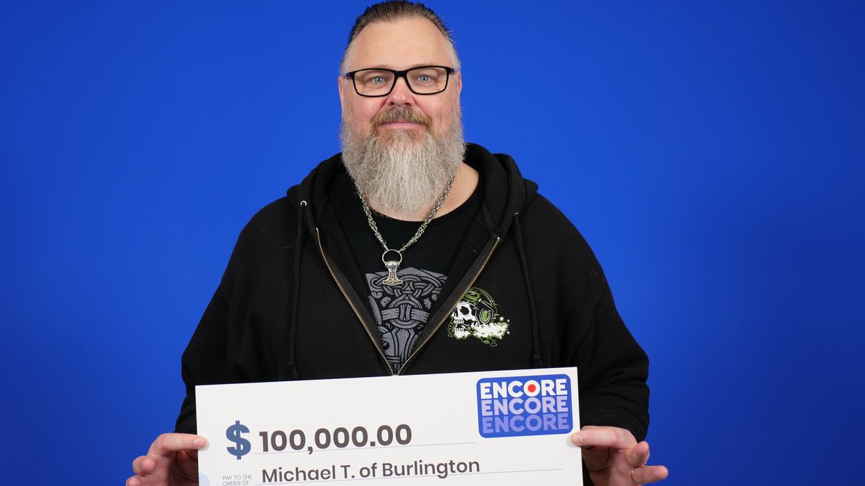 Ontario lottery winner, Michael Taylor