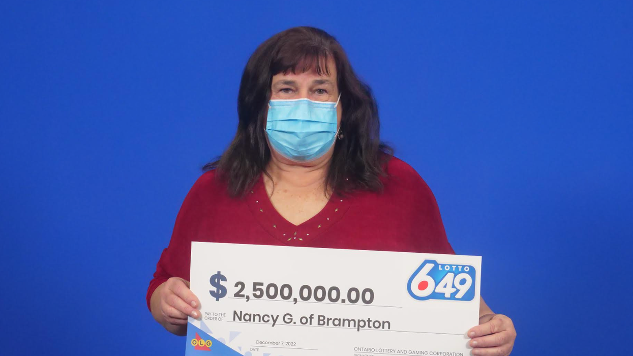 Ontario lottery winner Nancy Gardner