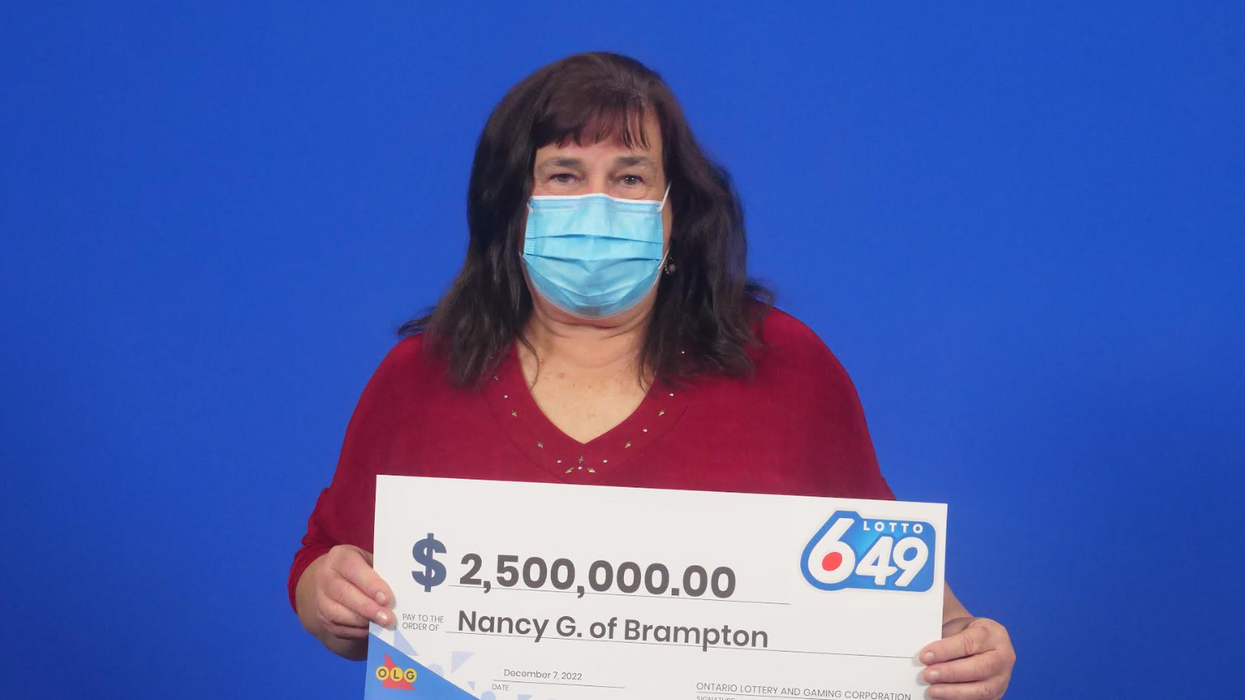 Ontario lottery winner Nancy Gardner