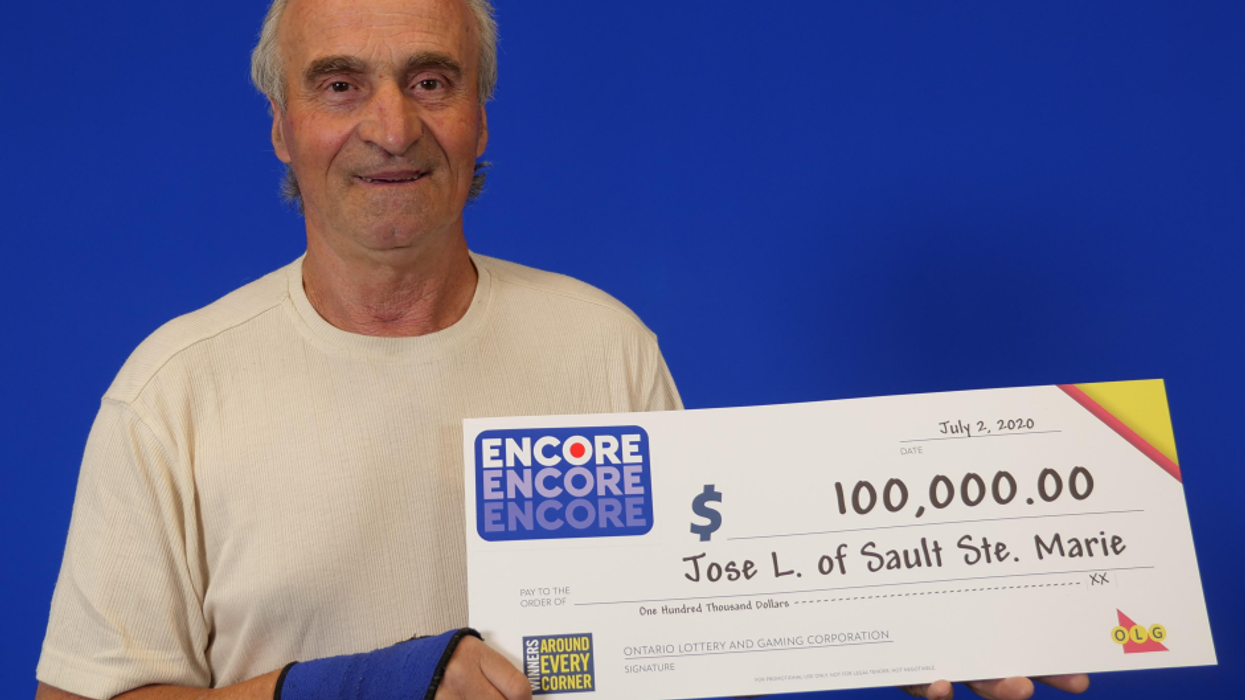 Ontario Lottery Winner Scored $100,000 After Finding An Old Ticket In His Jacket
