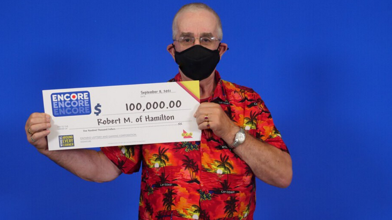Ontario Lottery Winner Scored Two Big Prizes In One Year & He's 'Feeling Very Lucky'