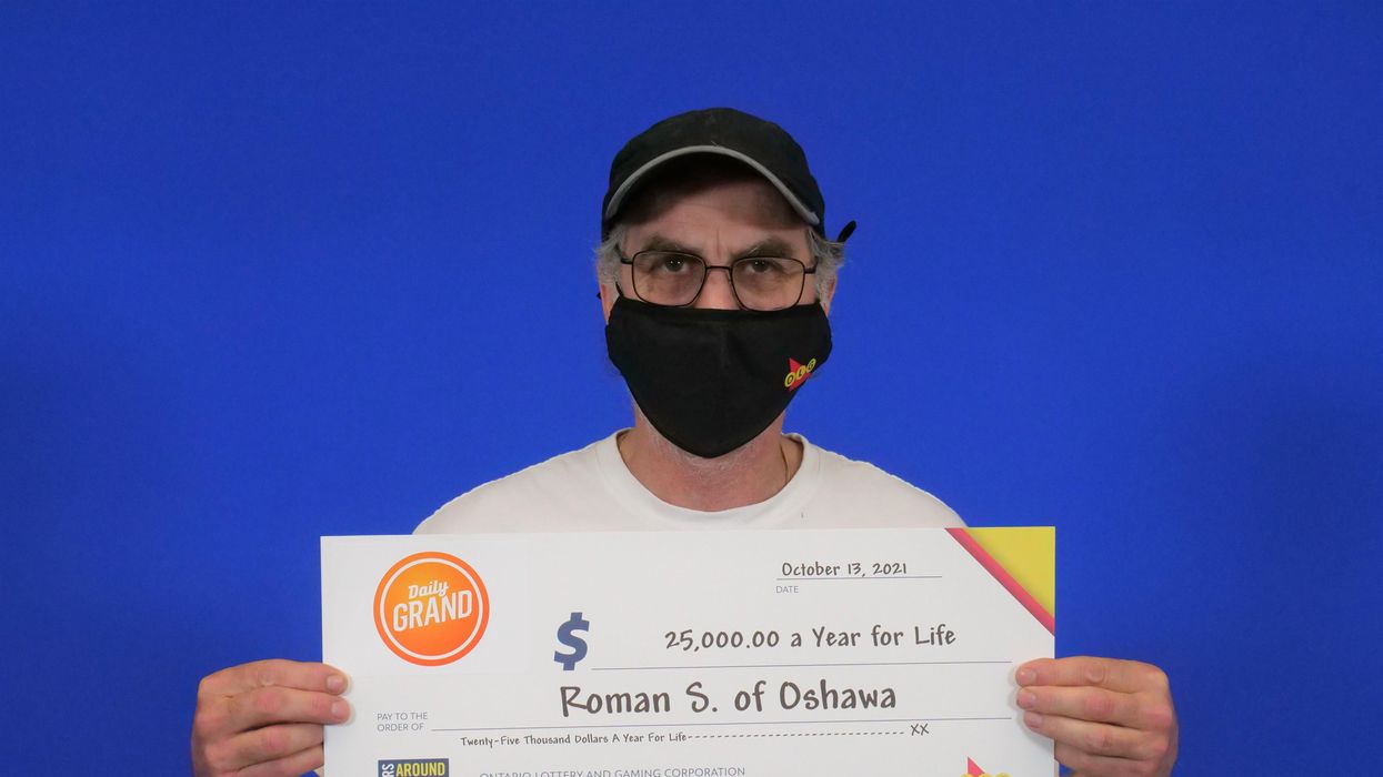 Ontario Lottery Winner Screamed As Loud As He Could When He Won $25,000 Per Year For Life