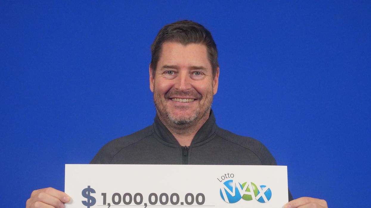 Ontario lottery winner Shawn Mowry