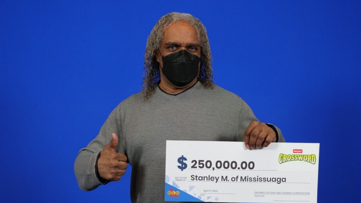 Ontario lottery winner, Stanley Maclean