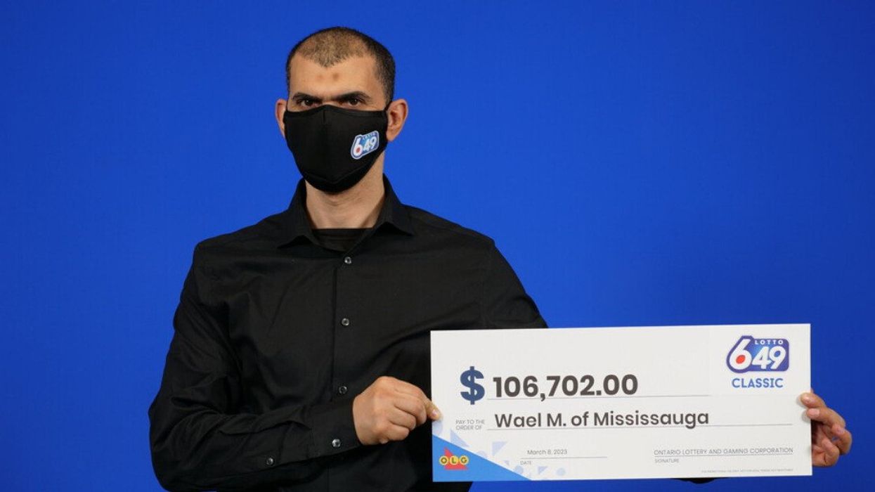 Ontario lottery winner, Wael Mohamed