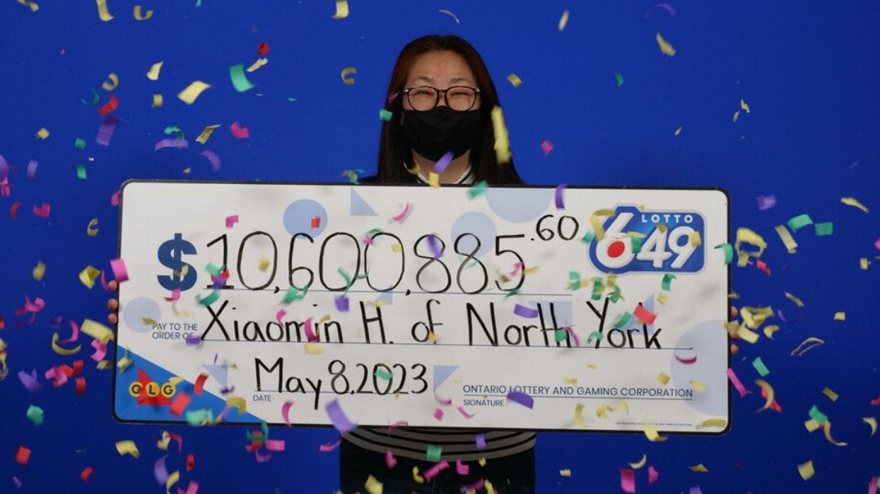Ontario lottery winner, Xiaomin Han