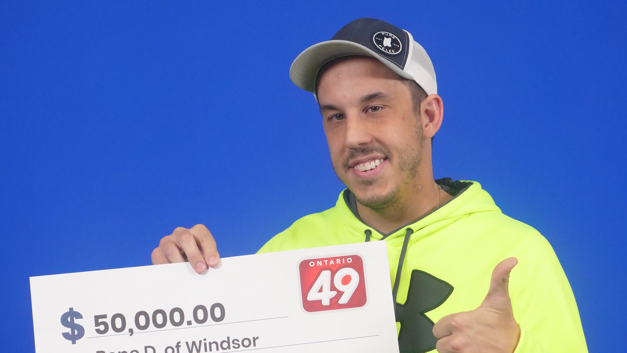 Ontario lotto winner Rene Dewatcher