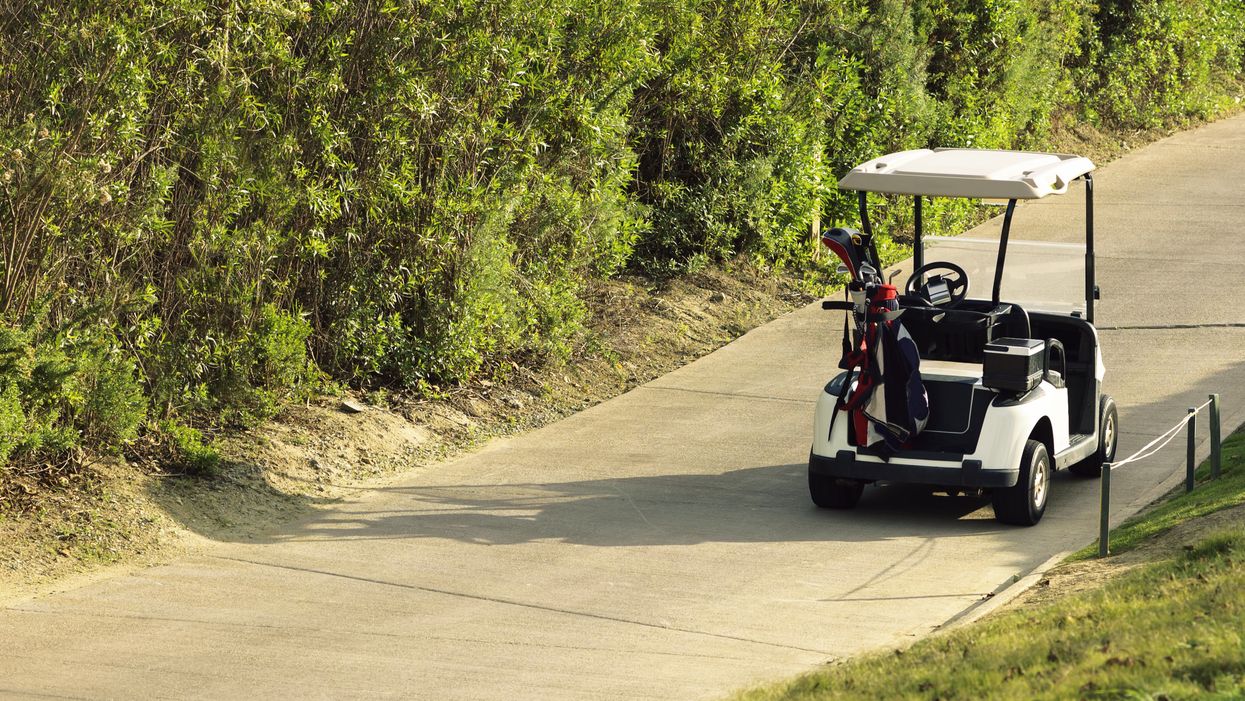 Ontario Man With Golf Cart Is Facing Charges After Driving Down The QEW