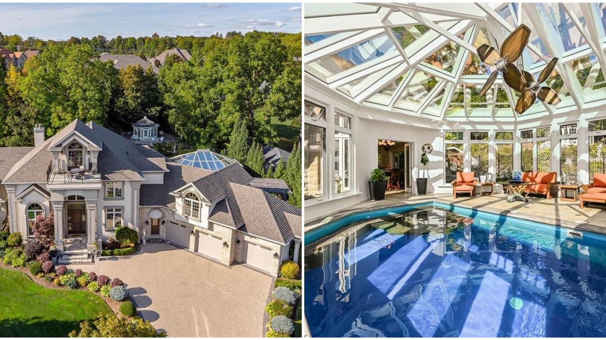Ontario Mansion For Sale Has So Many Rooms & Each One Is Richer Than The Last (PHOTOS)