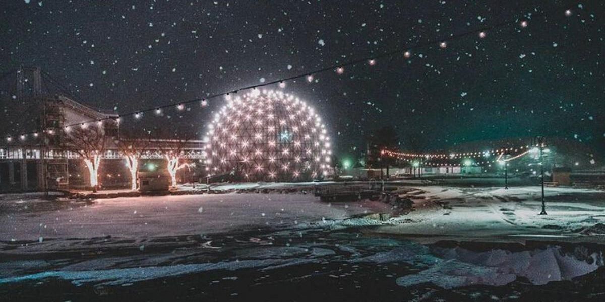 Ontario Place Is Getting A Drive Thru Winter Wonderland With Crystal Caves Light Tunnels Narcity Ontario Place Is Getting A Drive Thru Winter Wonderland With Crystal Caves Light Tunnels Narcity