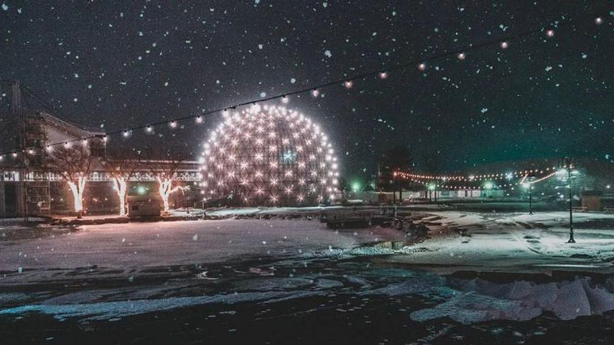 Ontario Place Is Getting A Drive-Thru Winter Wonderland With Crystal Caves & Light Tunnels