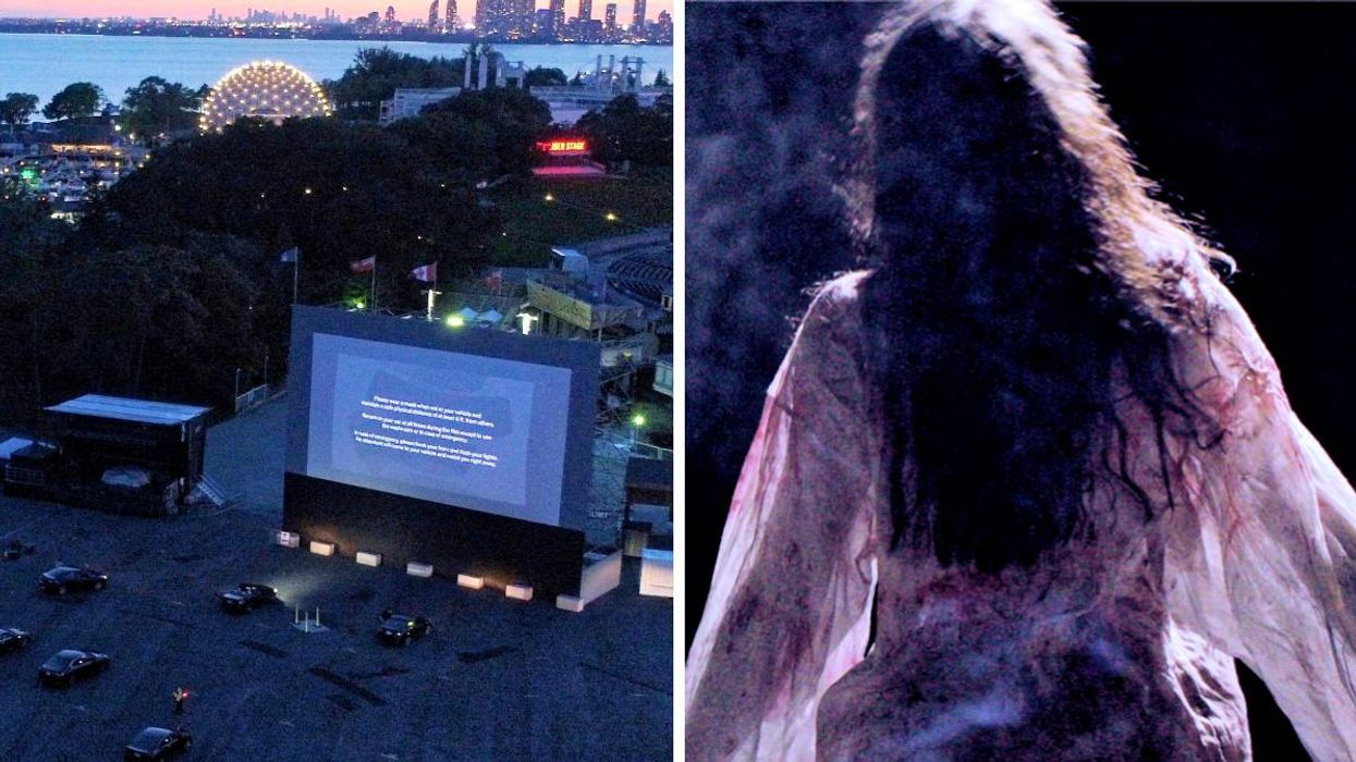 Ontario Place Is Turning Into A Haunted Drive-In & The Monsters Aren't Just On The Screen