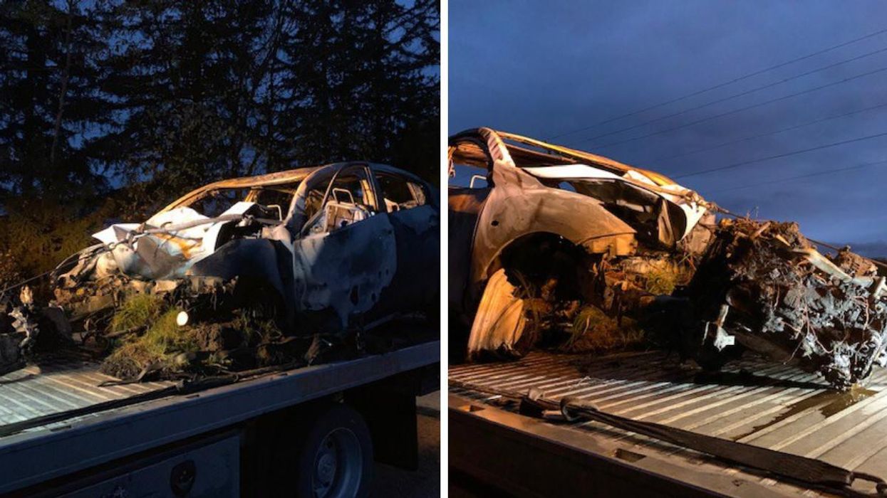Ontario Police Are 'Disappointed' People Recorded A Car Crash Instead Of Calling 911