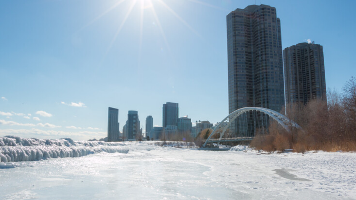Ontario Police Are Warning People To Stay Away From 'Ice Volcanoes' Along Lake Ontario