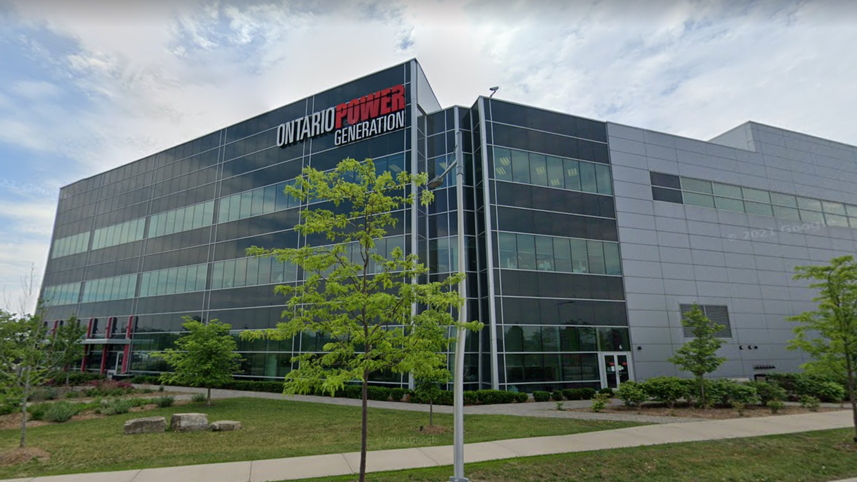 Ontario Power Generation building in Courtice.