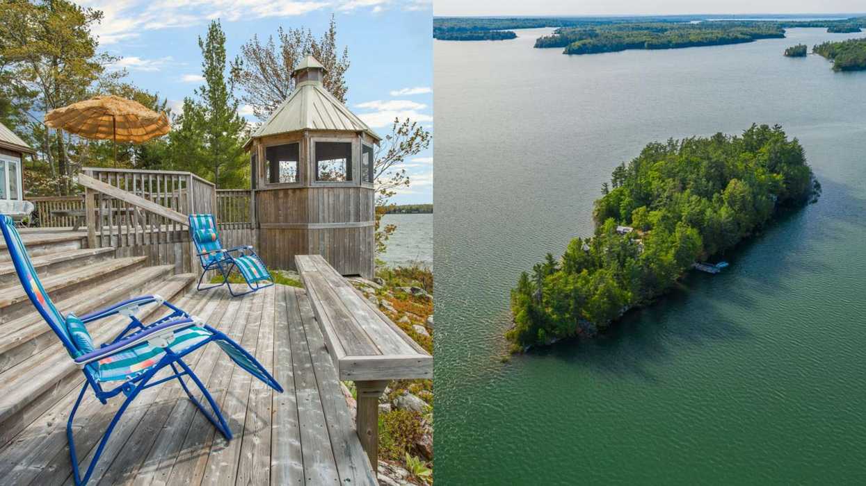 Ontario Private Island Costs Less Than A Toronto Condo & Has Heavenly Views