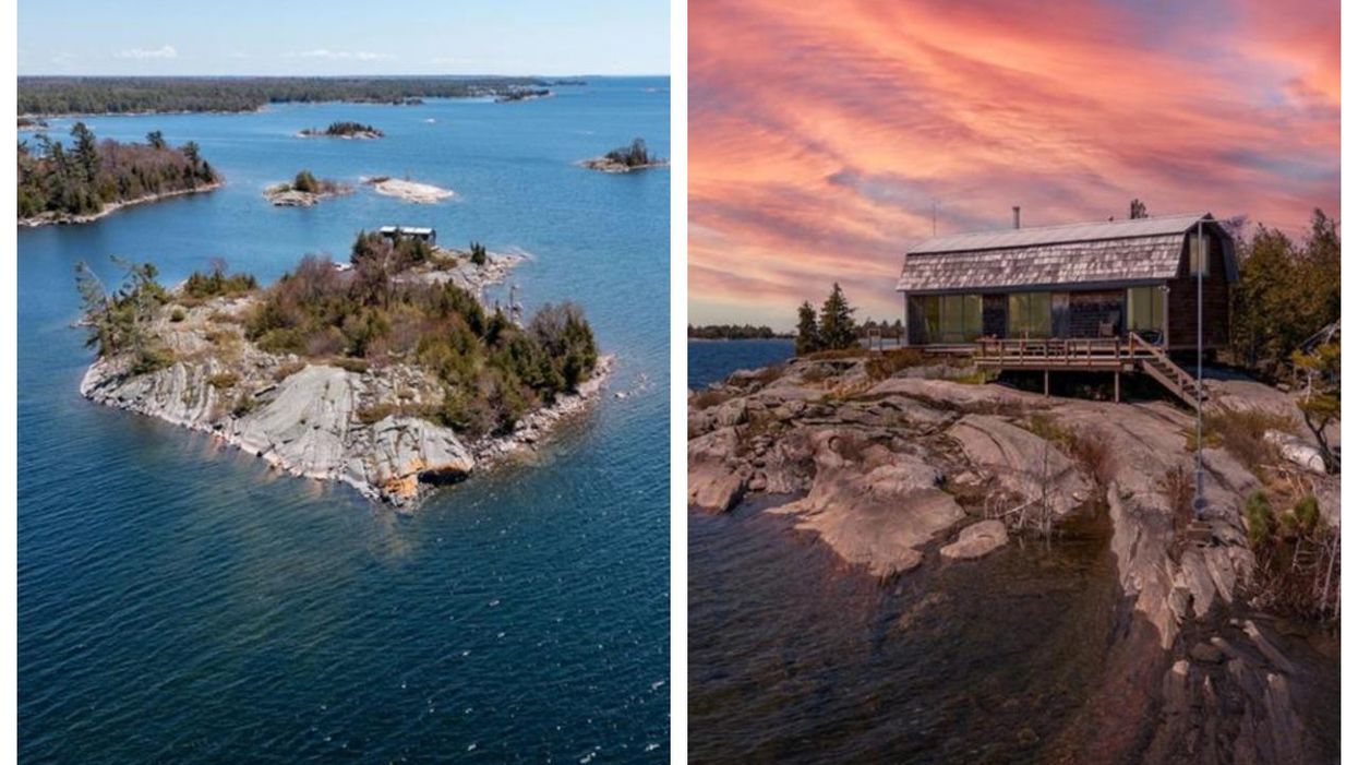 Ontario Private Island Has Endless Sunset Views