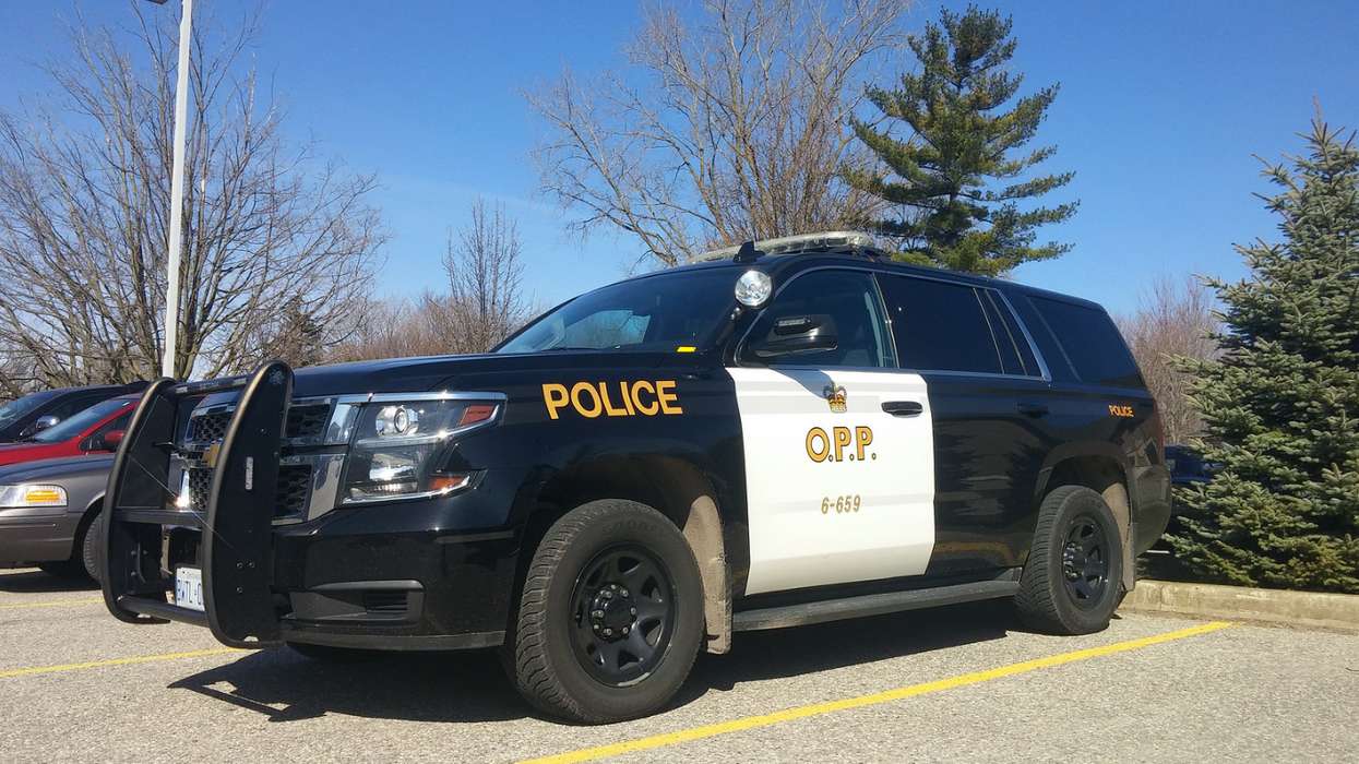 Ontario Provincial Police car.