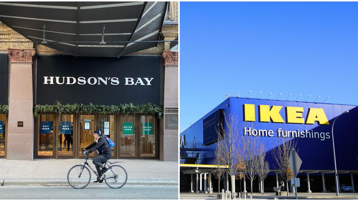 Ontario Retailers Like Hudson's Bay Are Asking Ford's Government To End Lockdown Early