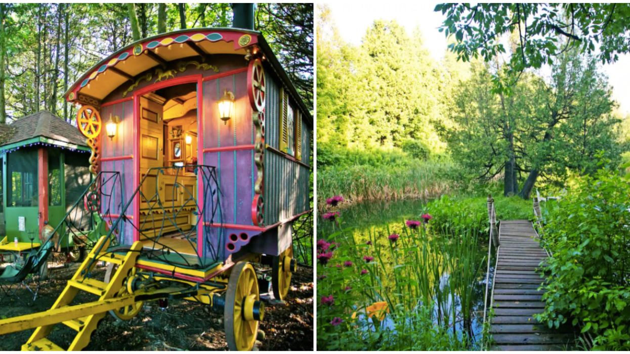 Ontario's Caravan Airbnb Is Straight Out Of A Fairytale