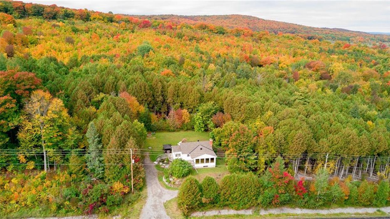 Ontario's Cheap Home For Sale Lets You Live In A Private Fall Paradise