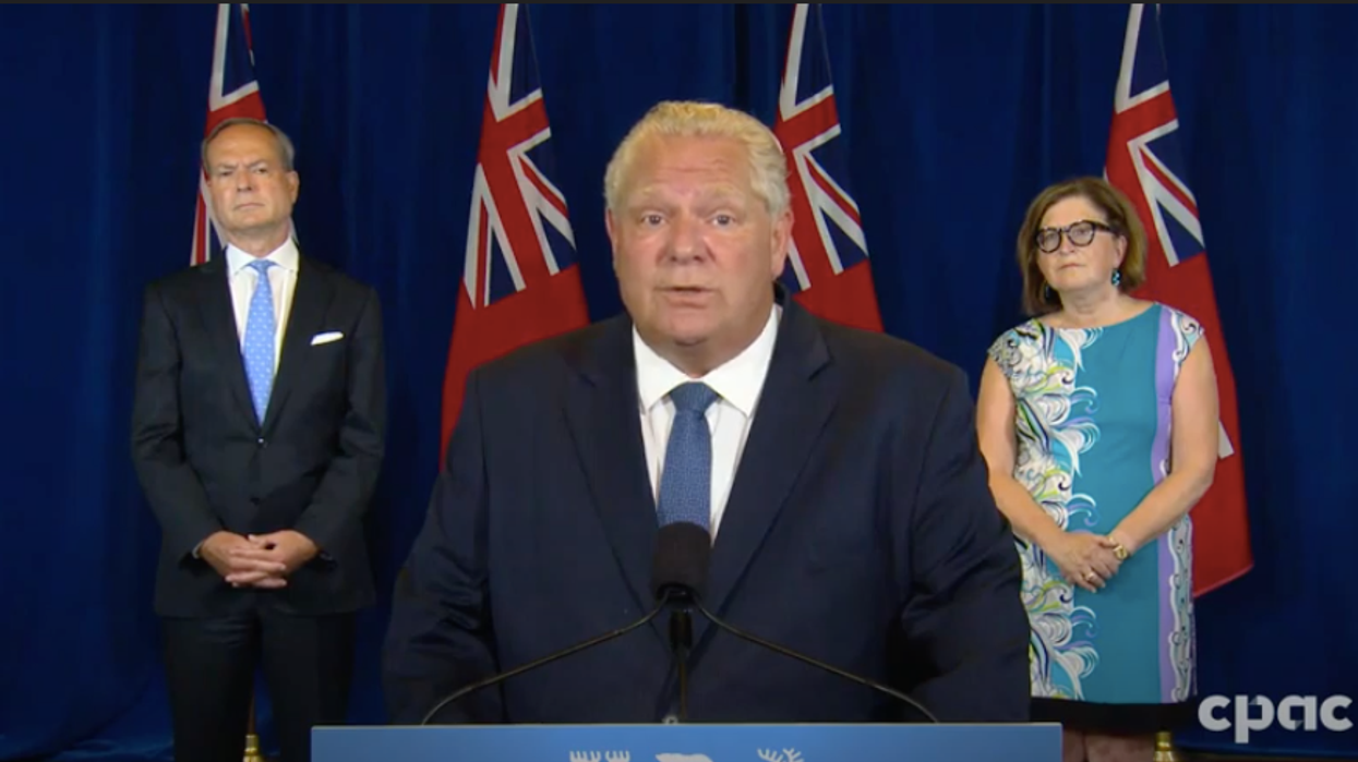 Ontario's COVID Alert App Is Here & Ford Is Asking Everyone To Download It This Weekend