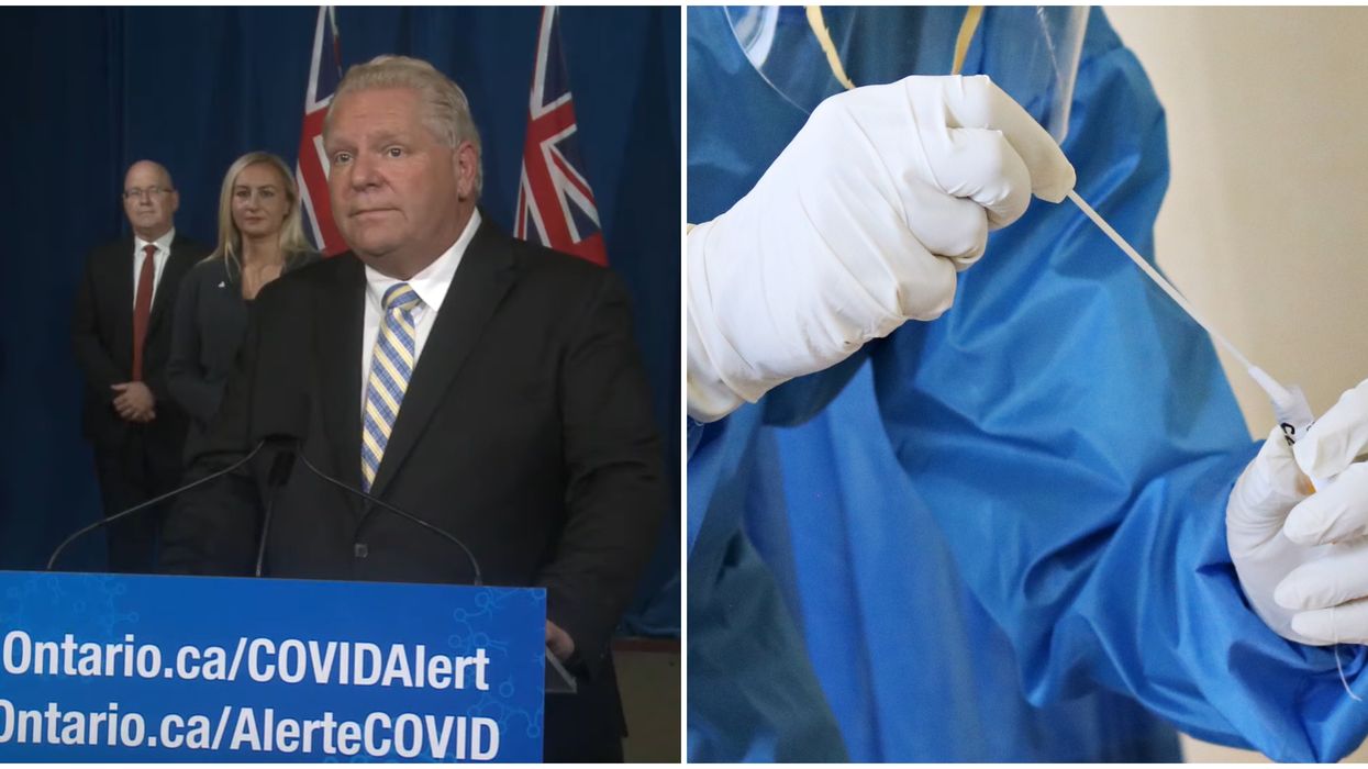 Ontario's Daily COVID-19 Cases Just Reached A New High With Almost All Of Them In The GTA