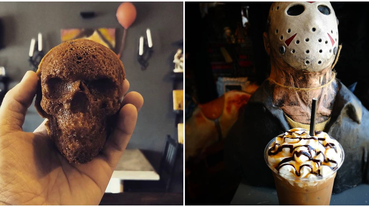 Ontario's Deadly Grounds Cafe Is The Spookiest Spot To Sip Coffee This Season