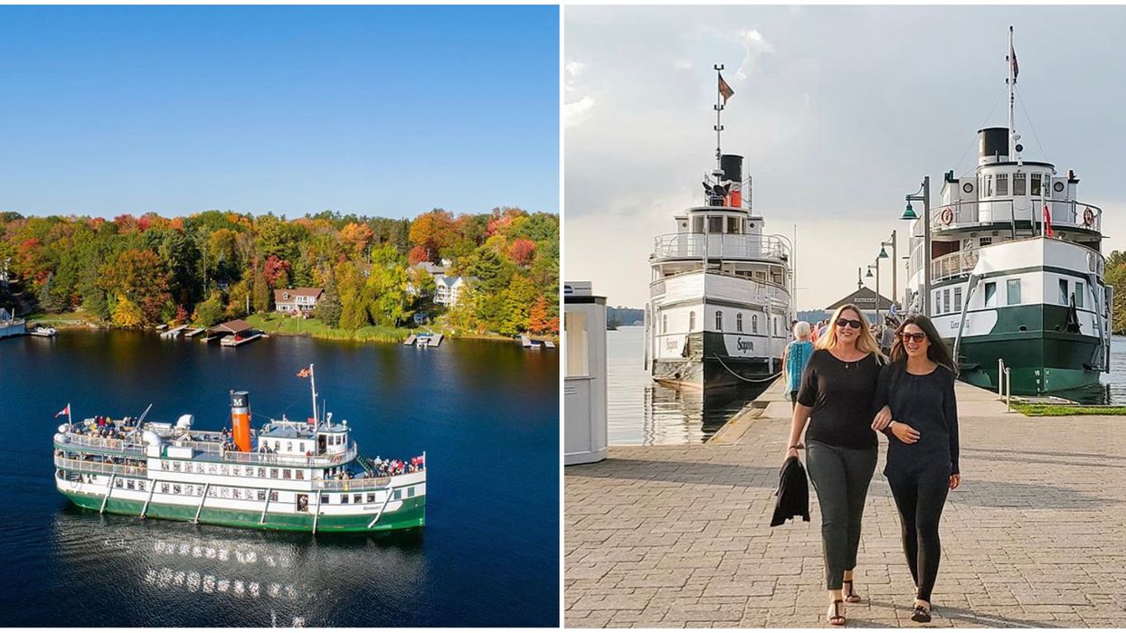 Ontario's Fall Colours Cruise Will Take You Past Vibrant Shorelines