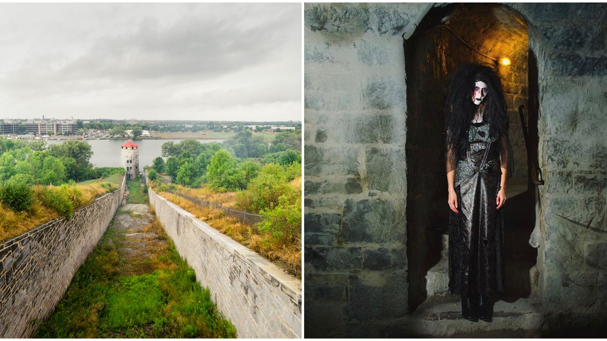 Ontario's Fort Fright Is Back This Season & It's Haunted In Real-Life
