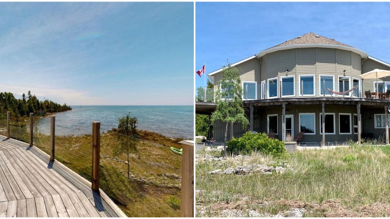 Ontario's Lakefront Home For Sale Has A Crystal Blue Lake For A Backyard (PHOTOS)