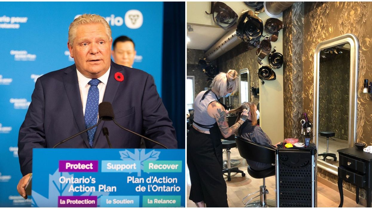 Ontario's Lockdown Could Include Closing Down Gyms & Hair Salons