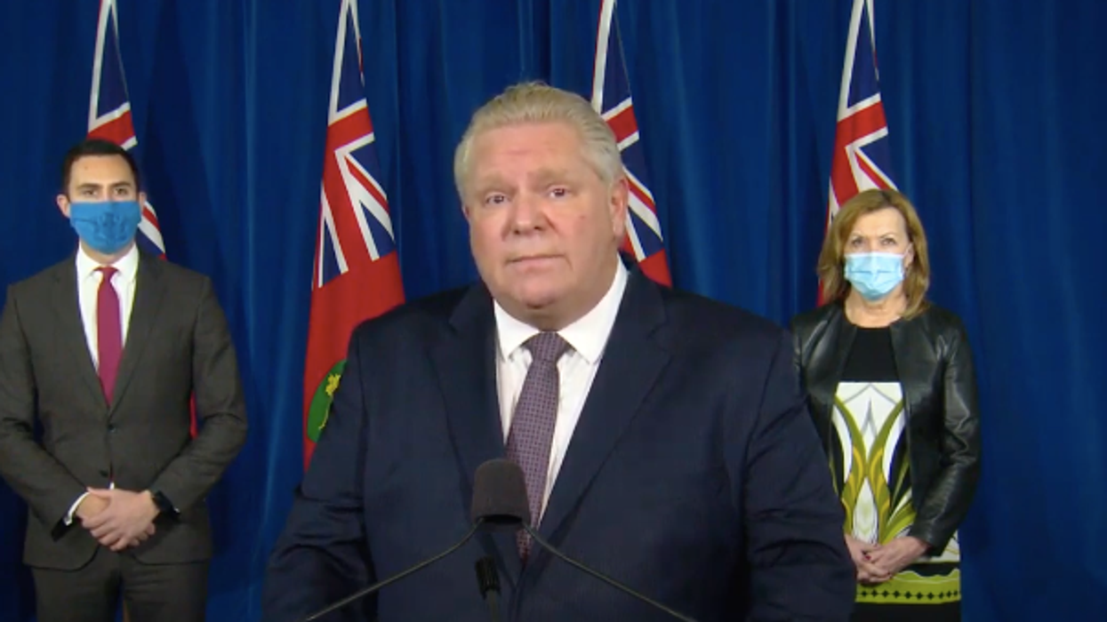 Ontario's New COVID-19 Cases Are Over 4,000 & Ford Says Vaccines Will Run Out Next Week