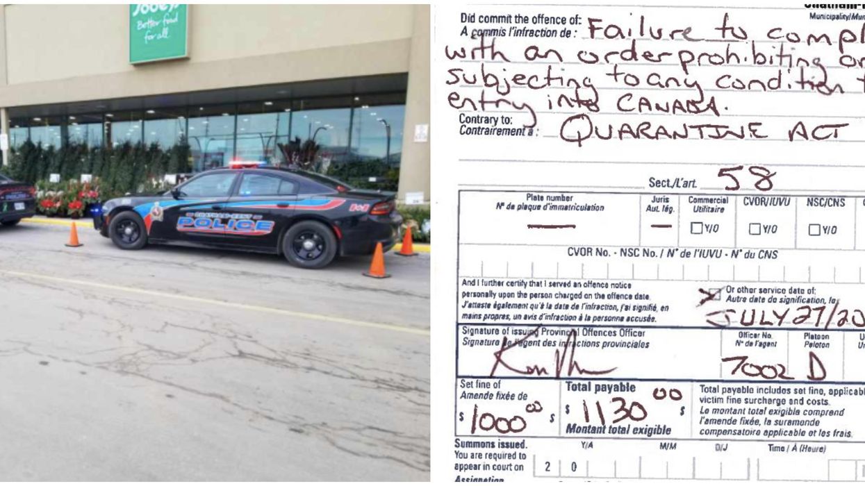 Ontario's Self-Isolation Rules Were Ignored By A Man & He Got A Hefty Fine