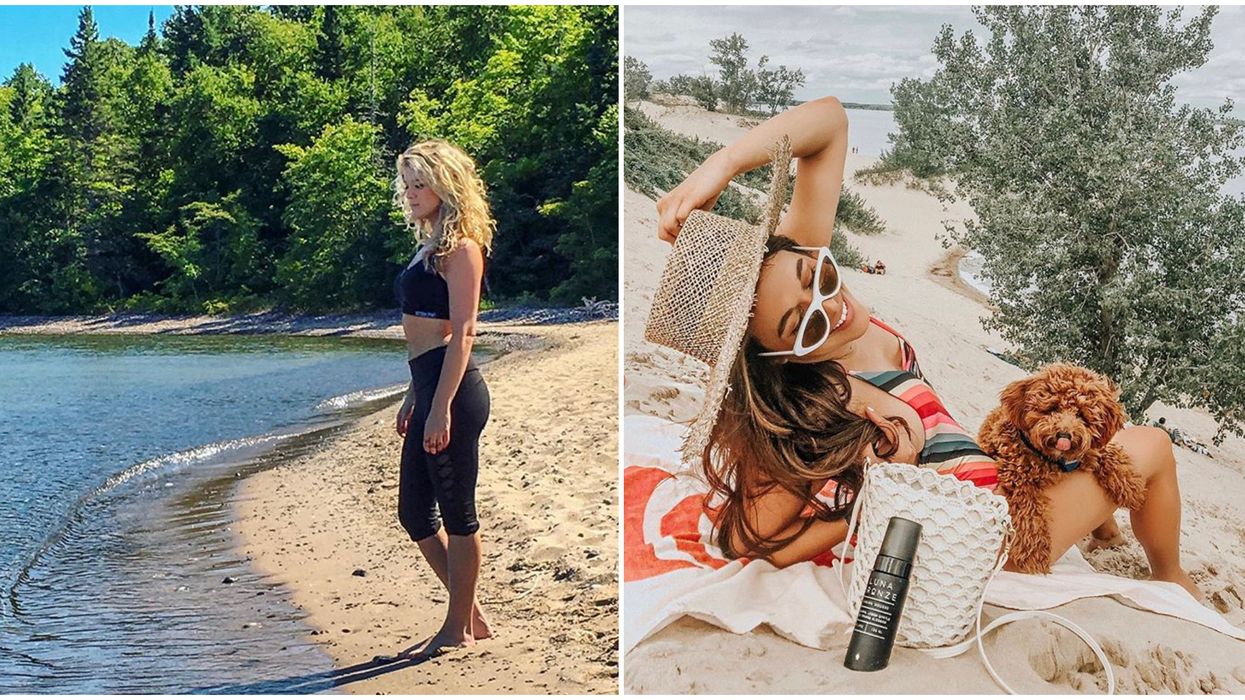 Ontario's Shaded Beaches Are Filled With Trees To Nap Under