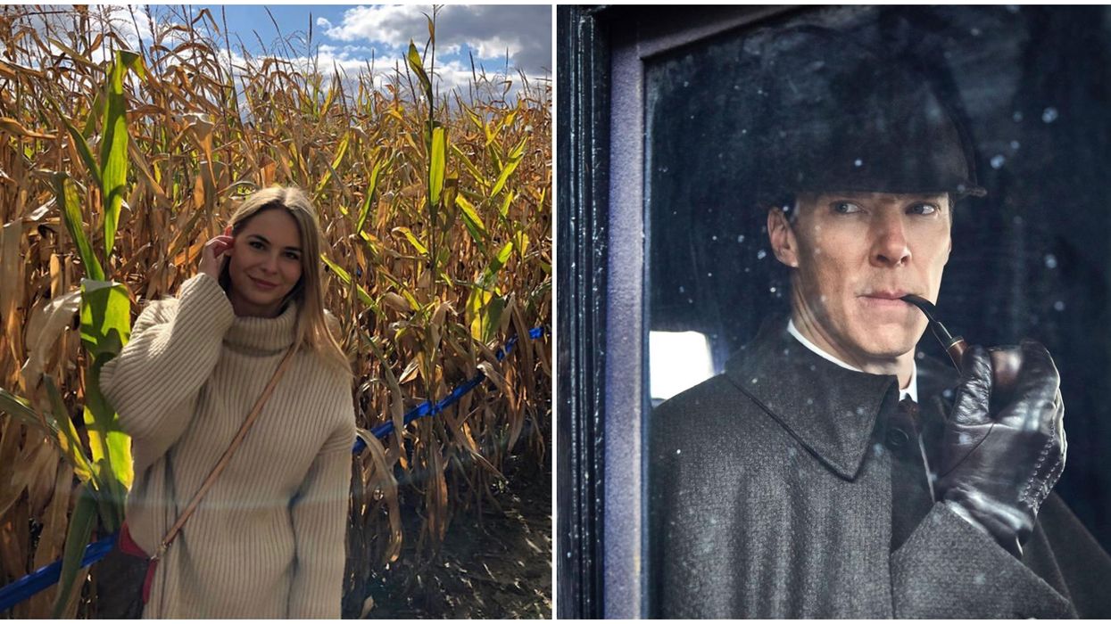 Ontario's Sherlock Holmes Corn Maze Is Full Of Twists & Turns