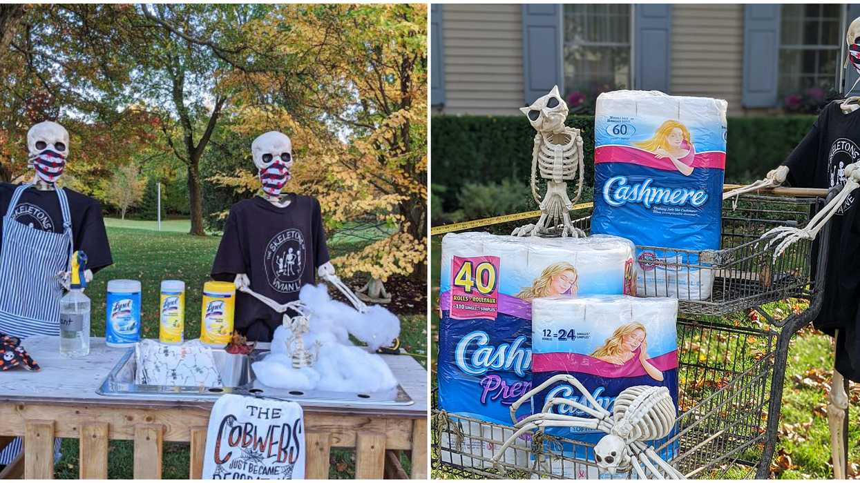 Ontario's Skeletons Of Vivian Line Are Stocking Up On Toilet Paper & It's Peak 2020 (PHOTOS)