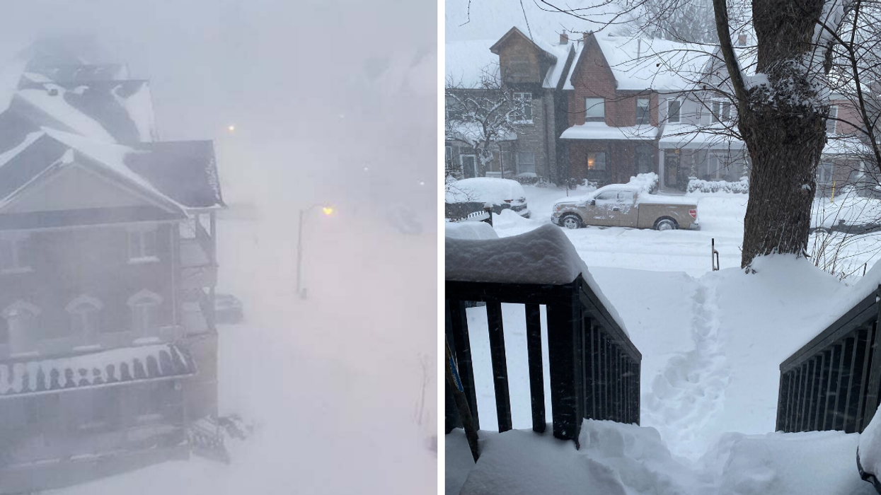 Ontario's Snowstorm Could Be The Biggest In Years & Some Spots Are Getting Up To 50 cm