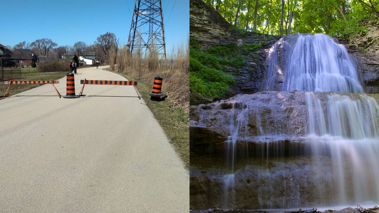 Ontario's Stay-At-Home-Order Isn't Stopping People From Swarming Waterfalls