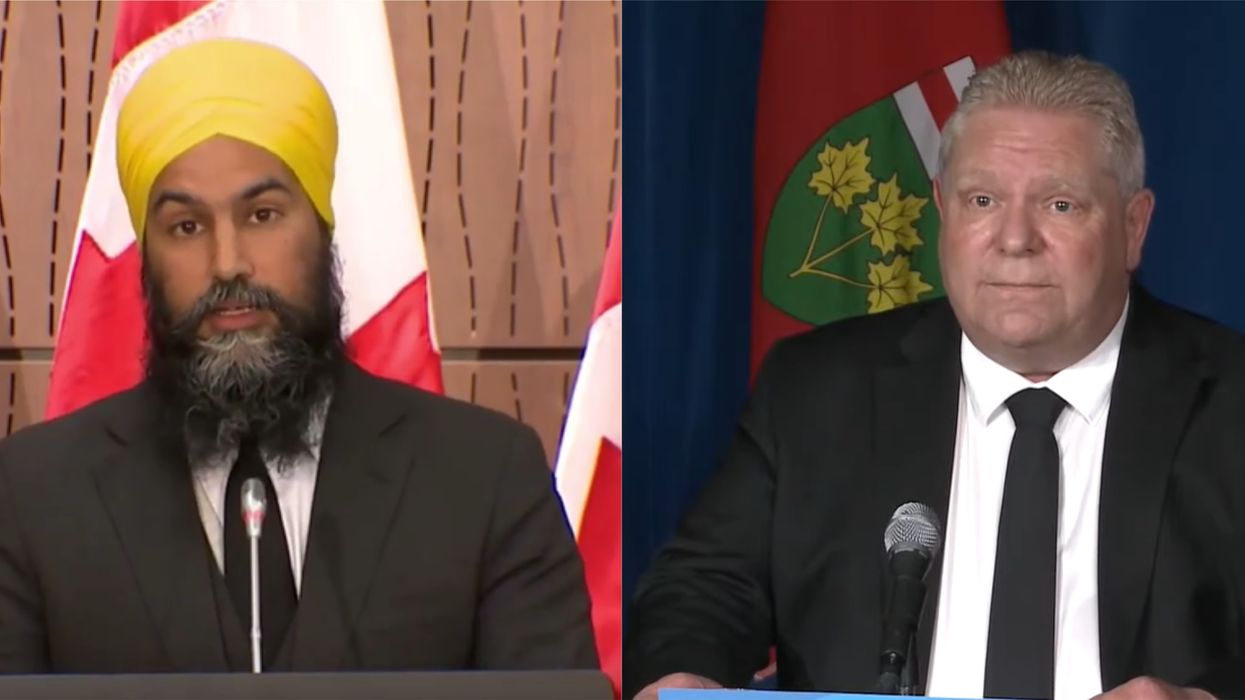 Ontario's Stay-At-Home Order Police Powers Called Out By Jagmeet Singh