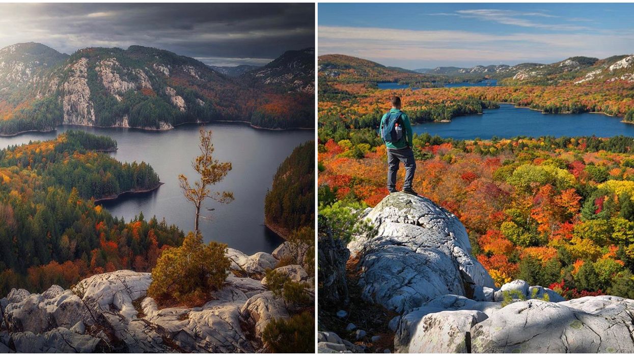 Ontario's The Crack Hiking Trail Leads To A Stunning Fall Lookout