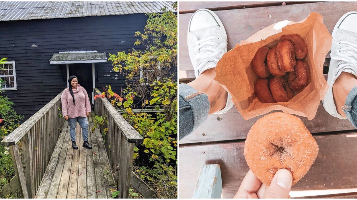 Ontario's Tyrone Mills Has Apple Cider Donuts & Scenic Fall Trails