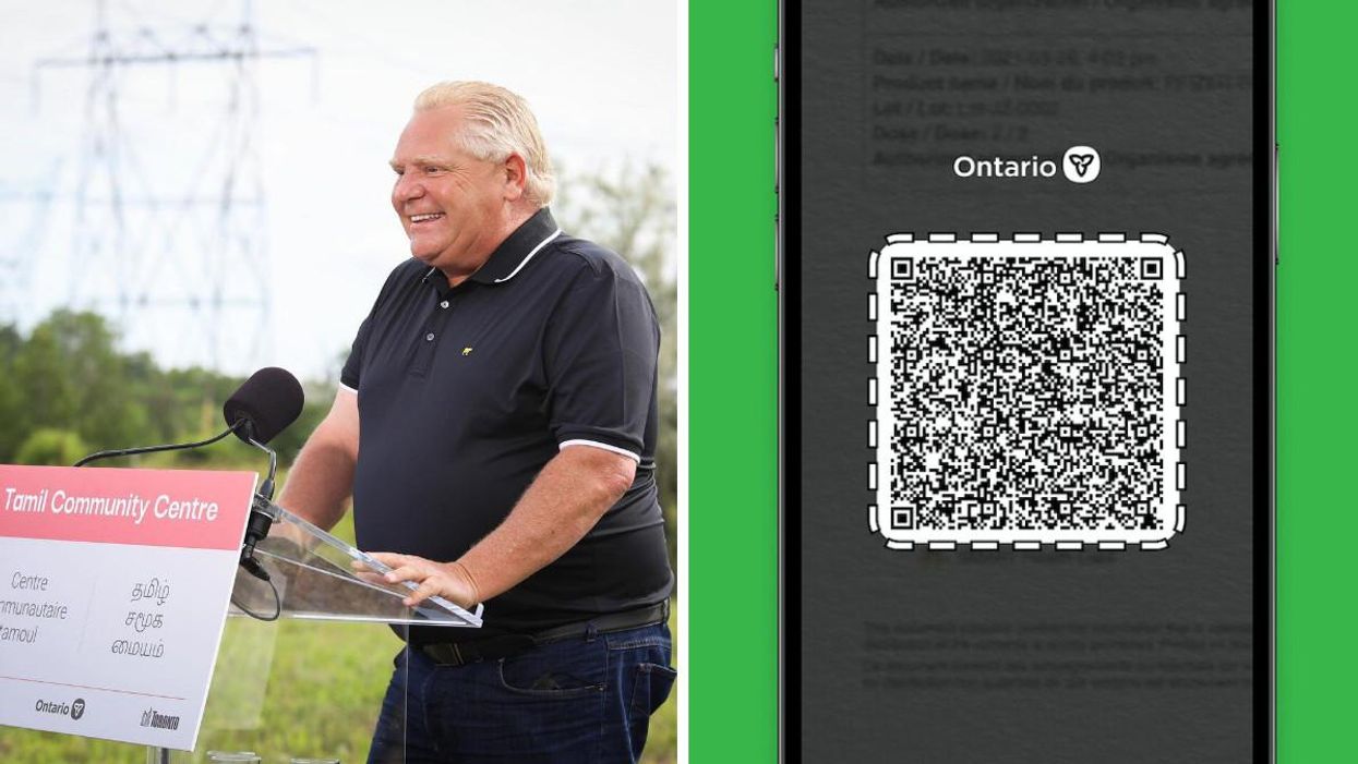 Ontario's Vaccine Certificate QR Codes Are Now Available & Here's Who Can Get It First