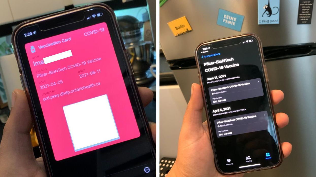 Ontario's Vaccine Certificate QR Codes Can Now Be Added To Your Apple Wallet & Here's How